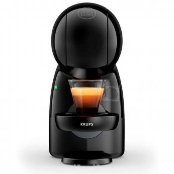 Cafetera de Cápsulas Krups Piccolo XS KP1A3BHT Dolce Gusto, 1600 W, 0.8 L, Automática o Manual (según modelo), Negro/Gris