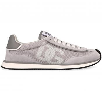 Dolce & Gabbana Men's DG Cushion Low-Top Sneakers in White, Size 40, Color 8B849