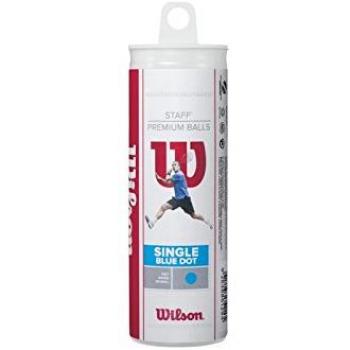 Wilson Staff Squash 3 Ball Tube Blue Dot, color unidades 3 balls