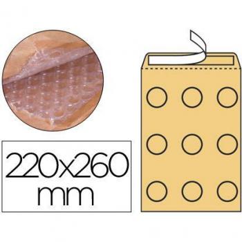 Sobre burbujas crema Q-Connect E/2 220x260 mm