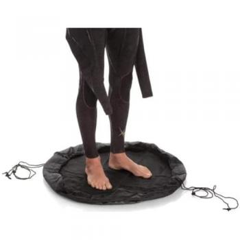 Bolsas Accesorios Surflogic Alfombrilla Cambiador de Ropa Negra