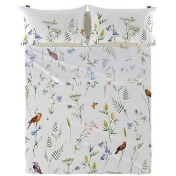 Sábana Encimera Manarola Multicolor 160x270 cm 100% Algodón Calidad 150 TC Fabricada en España