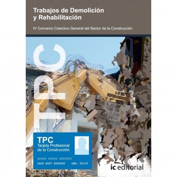 Trabajos de demolición y rehabilitación