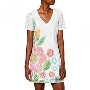 Desigual Vest_Denis Vestido, Blanco