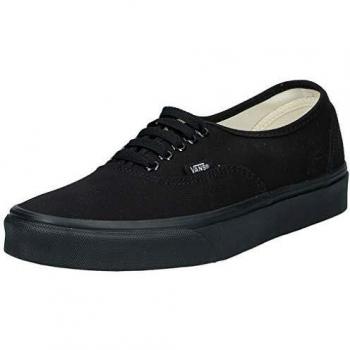 Vans Authentic Black Sneakers for Men - Casual Skate Shoes