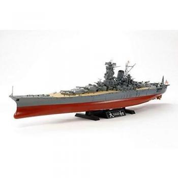 Tamiya 1/350 Scale Japanese Battleship Yamato Model Kit (Improved Original Moulds)
