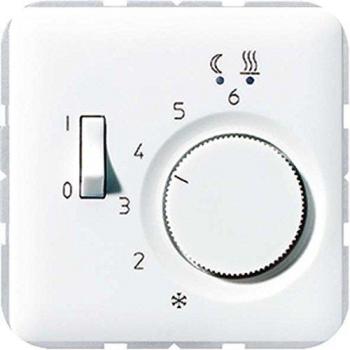 Termostato suelo radiante CD500 10A platino JUNG