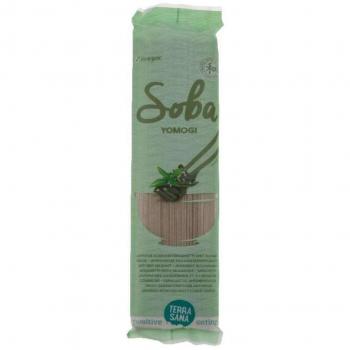 Soba Yomogi - Espaguetis Japoneses de Trigo Sarraceno con Artemisa, 250 gr