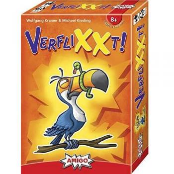 Juego de Mesa Verflixxt! Amigo 02002 - Diversión Estratégica y Rápida para 2-4 Jugadores