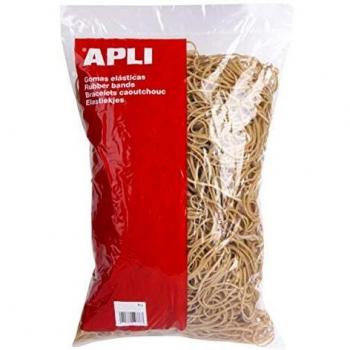 APLI 12864 - Pack de 2150 gomas elásticas, Ø 80 x 2 mm
