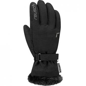 Guantes de esquí Reusch Luna R-Tex® XT, impermeables, transpirables, aislamiento térmico, palma de cuero sintético, ajuste ergonómico, compatible con pantallas táctiles