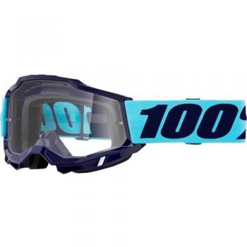 Gafas de Cross 100% Accuri 2 Transparentes con Lente Clara CAT0