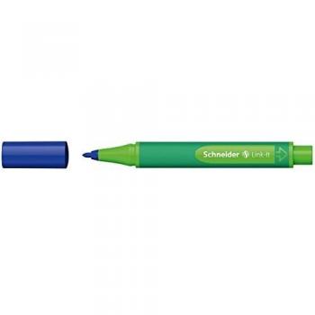 Schneider fibra Bolígrafo de enlace it, 1,0 mm, lapis de Blue