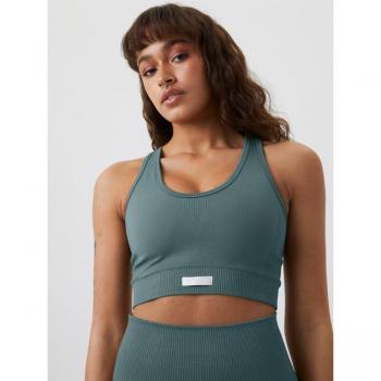 Björn Borg Studio Low Seamless Bra Green, LXL