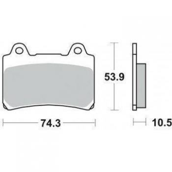 Pastillas de Freno TRW MCB 559