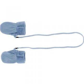 Playshoes Fleece Mittens Mitones de Forro Polar, Blue, 6-12 Months Unisex bebé