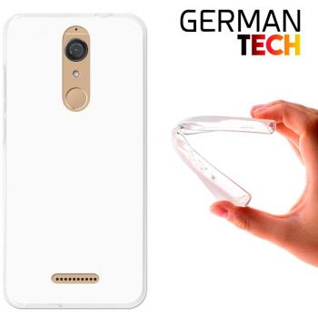 German Tech TPU-WK081-XXBTR - Funda gel flexible para Wiko View, transparente