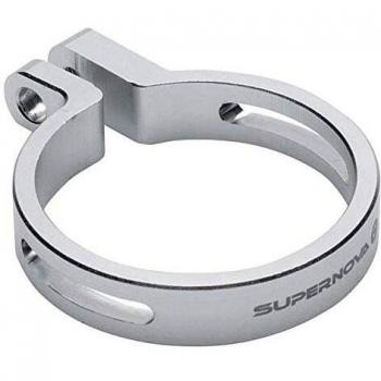 Supernova Super Nova für Seat Post Clamp para Tail Light, Unisex Adulto, Plata, ø = 27,2 mm