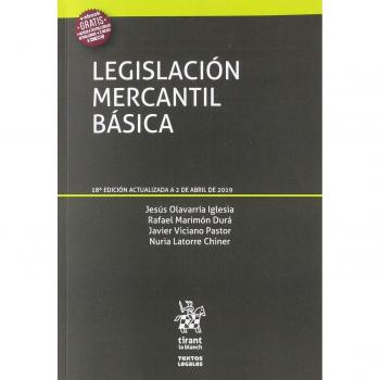 Legislación Mercantil Básica 18Ẃ Edición 2019
