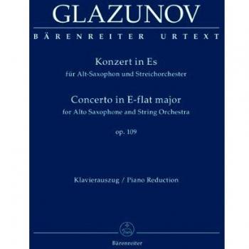 GLAZUNOV - Concierto en Mib para Saxofon Mib y Piano