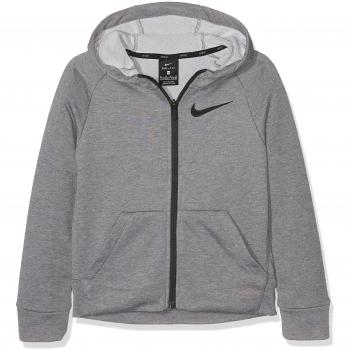 nike B NK DRY FZ FLC Sudadera, Niños, Gris /