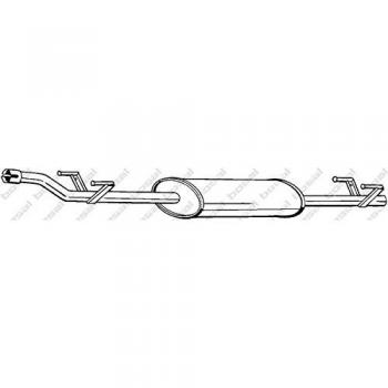Bosal 288-231 Middle Silencer