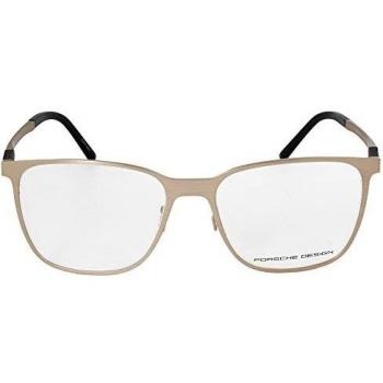 Porsche Design P8275 B Square Matte Gold Men's Eyeglass Frames 55mm