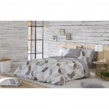 FUNDA NÓRDICA NAF NAF MARAIS 260x240 Cm - GRIS