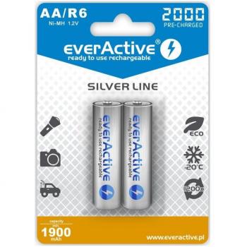 Batería recargable AA NiMH Everactive EVHRL6-2000 2000 mAh 1,2 V