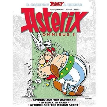 Asterix Omnibus 5: Asterix y el Caldero, Asterix en España, Asterix y el Agente Romano