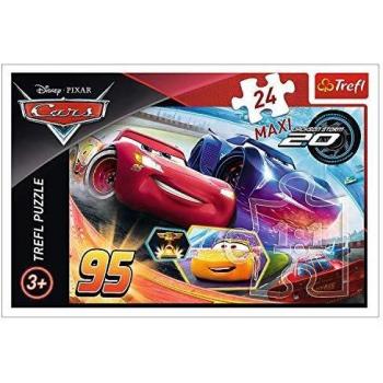 Puzzle Maxi Disney Cars 24 Piezas Que Gane el Mejor