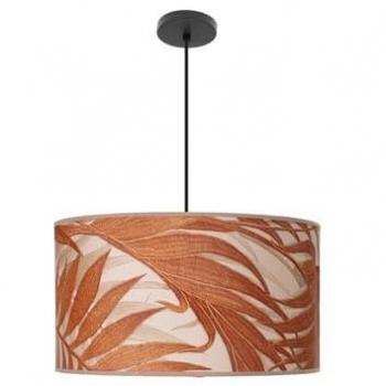 Colgante de Moda 3 Luces Blanco con Difusor y Diseño de Hojas - Regx50x50cm