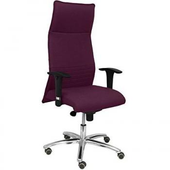 Sillón de Oficina Albacete XL Bali Morado con Espuma Viscoelástica, Capacidad hasta 160kg - Piqueras y Crespo