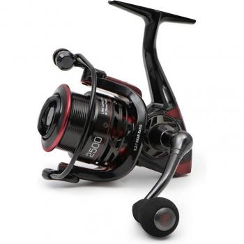 Carrete de Spinning Fox Rage Warrior - Carrete de pesca, diseño robusto, sistema de freno suave, cuerpo ligero, rodillos anti-torsión, relación de transmisión 5.2:1, capacidad para línea 0