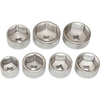 OEM TOOLS 27197 3/8 Inch Drive Oil Filter Removal Socket Set 7-Piece