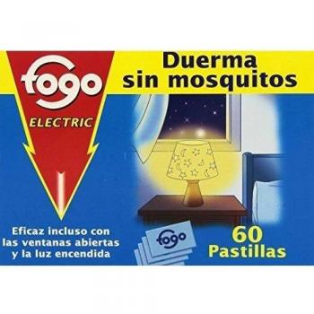 Fogo AntiMosquitos Recambios para insecticida eléctrico mata mosquitos - 60 pastillas
