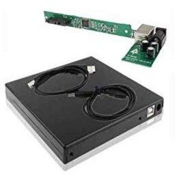 SATYCON Caja Externa USB DVD Slim PORTATIL 12.7MM