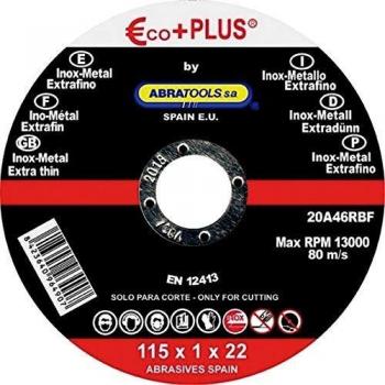 Disco inoxidable e + p 20a46rbf 230x18x22 de 5 unidades