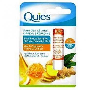 Stick Labial Quies para Piel Sensible con Miel y Jengibre 4,5 g