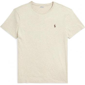 Polo Ralph Lauren Men's Custom Slim Fit Short Sleeve T-Shirt - Beige Size L