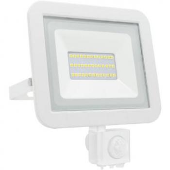 Proyector LED MATEL Sensor Plano Blanco 30W Luz Fría