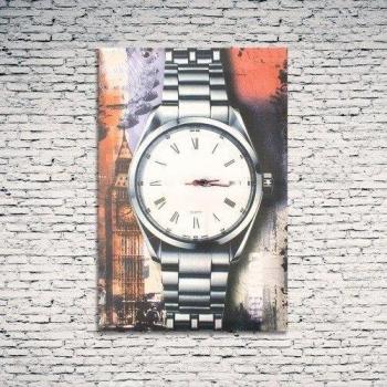 Genérico 555C221 - Reloj Cuadro City 60X40Cm Diseños V