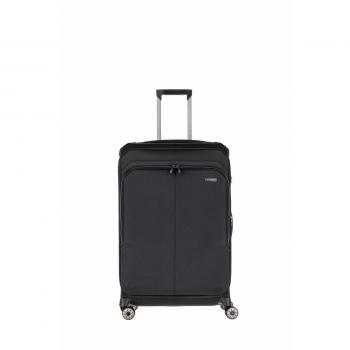 Travelite Crosslite 5.0 Expandable 4-Wheel Trolley L Black