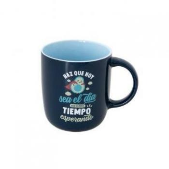 Taza Mr. Wonderful Haz que hoy sea el día que llevas tiempo esperando - Multicolor, Universal, 1 Pieza(s), Modelo WOA11291ES