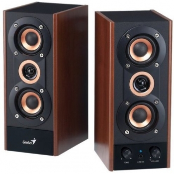Genius HF-800A 20 W 3 Way Powered Hi-Fi Stereo Speakers