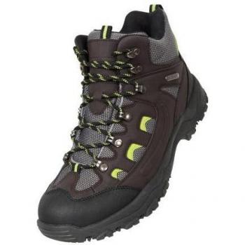 Mountain Warehouse Men's Adventurer Waterproof Hiking Boots - Black - Size UK 10