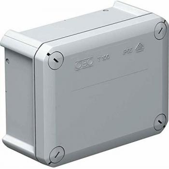 T-Box 100 Closed Surface Mounted Cable Junction Box 150x116mm