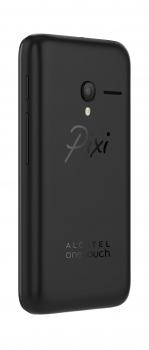 Alcatel Pixi 4 - Smartphone de 4 con Dual SIM, Chipset MT6572M, Procesador Dual Core 1.0 GHz, Memoria RAM de 512 MB y Sistema Operativo Android KitKat 4.4 en Color Negro