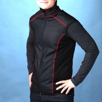Chaleco cortavientos hombre - Correr - Ciclismo, color negro, tamaño S