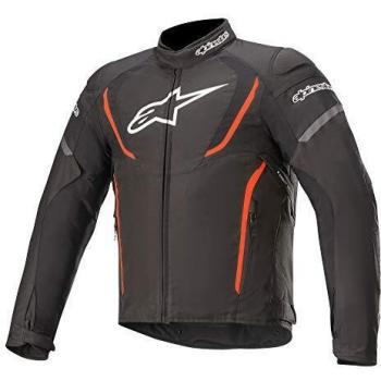 Alpinestars Chaqueta moto T-jaws V3 Waterproof Jacket Black Red Fluo, BLACK/RED/FLUO, M